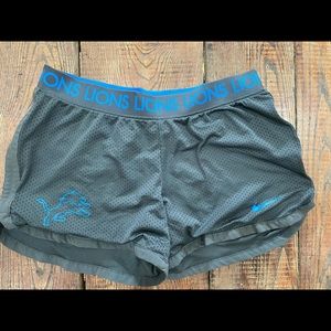 Womens Nike Detroit Lions dri-fit short